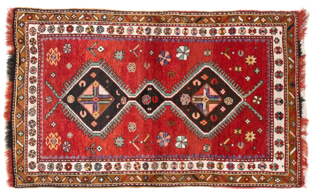 Intricate Artistry on Antique Caucasian Rugs