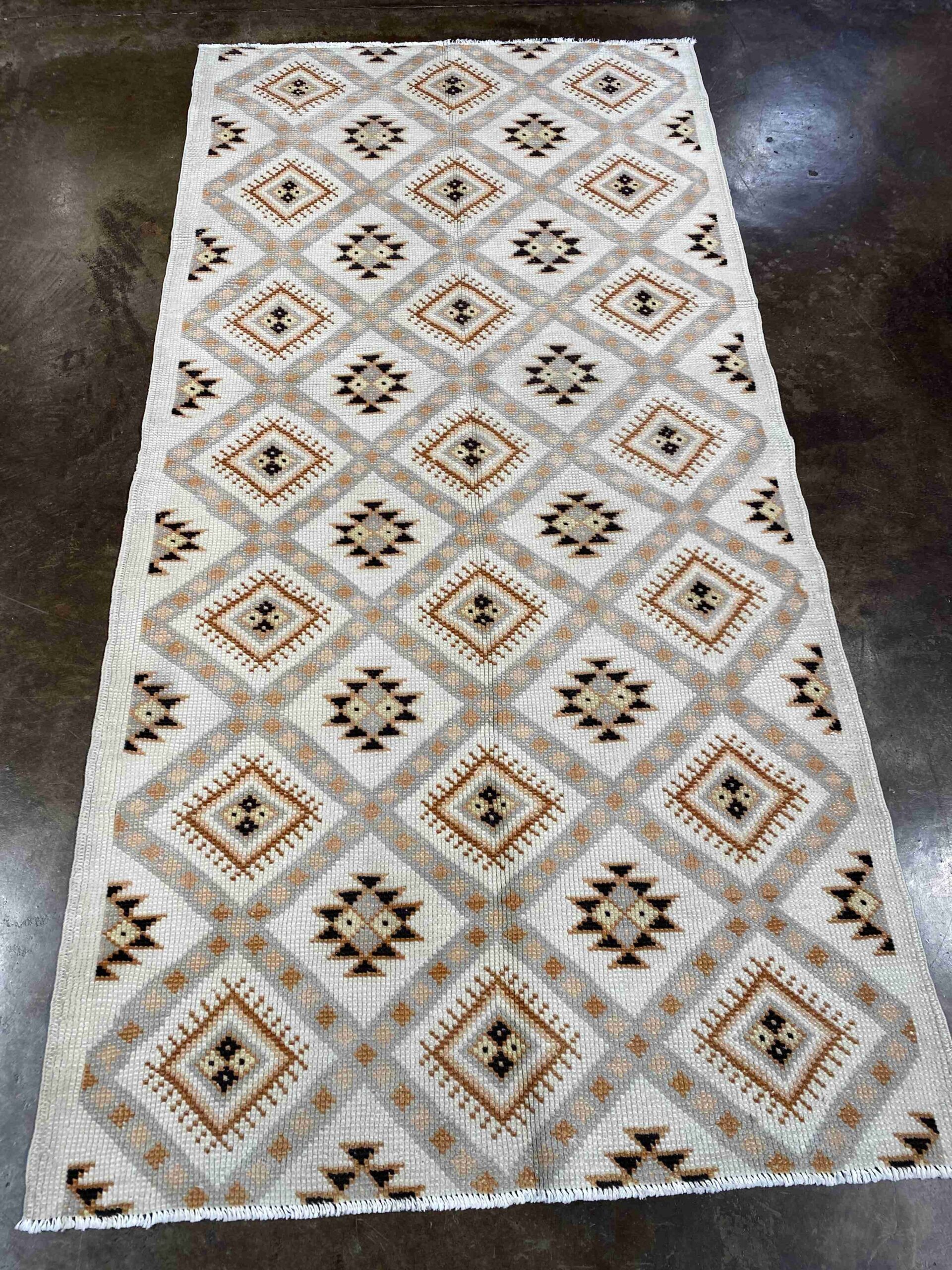 ヴィンテージ Guneyラグ VINTAGE GUNEY 3'2